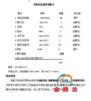 有机硅高温烤漆配方